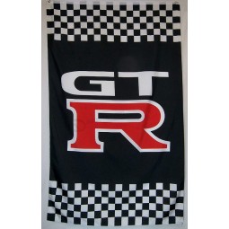 GTR гоночный автомобильный флаг 5 'X 3' крытый открытый автомобильный баннер