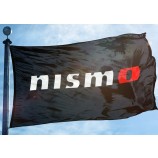 nismo flag banner 3x5 ft japanisch nissan motorsport autorennen schwarz