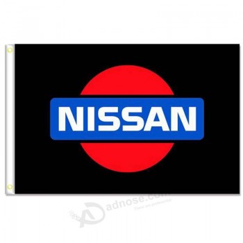 Nissan Флаги 3x5ft 100% полиэстер, головка холста с металлической втулкой