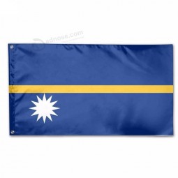 beste kwaliteit 3 ​​* 5FT polyester nauru vlag met twee ogen