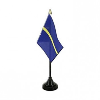 оптовый заказ флаг Науру, Науруан, Науриан настольный флаг, 4 