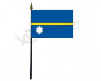 Großhandel Nauru Stick Flagge - 4x6 