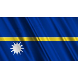nauru flag loop 1 stock footage video (100% lizenzfrei)
