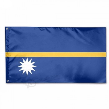 Ventas calientes banderas baratas de Nauru para el día nacional