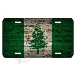 norfolk island flag backsteinmauer design kennzeichen