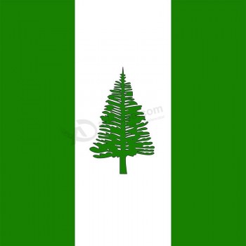 Île Norfolk - Drapeaux nationaux du pays du monde - Autocollant en vinyle