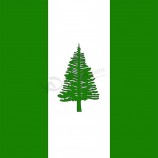het eiland van Norfolk - nationale vlaggen van het wereldland - vinylsticker
