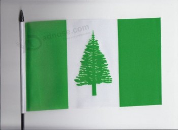 Australie Territoire de l’île Norfolk Drapeau moyen tenu à la main 23cm x 15cm