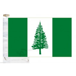 Norfolk Island Australia Courtesy Boat Flag - Roped & Toggle (91cm x 45cm (1 Yard))