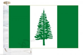 Norfolk eiland Australië hoffelijkheid boot vlag - touw en toggle (91cm x 45cm (1 yard))