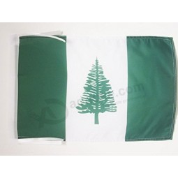 flag norfolk island flagge 18 '' x 12 '' schnüre - norfolk islander - englische kleine flaggen 30 x 45cm - banner 18x12 in