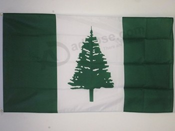 bandera norfolk island flag 2 'x 3' - norfolk islander - inglés flags 60 x 90 cm - banner 2x3 ft