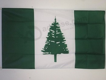 bandeira da ilha norfolk 3 'x 5' - ilha norfolk - bandeiras inglesas 90 x 150 cm - bandeira 3x5 ft