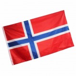 ノルウェーノルウェー国旗の良質ポリエステルフラグ