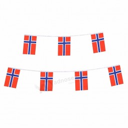 noruega corda bandeira clube de futebol galhardete decoração