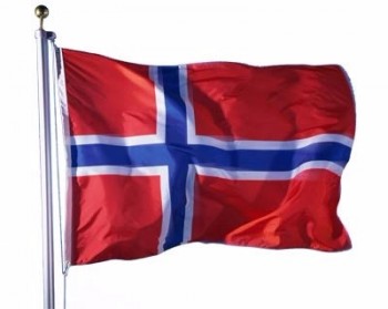 Dekoration Wandbehang Norwegen Markierungsfahne