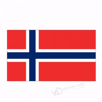 ノルウェー国旗耐久性ポリエステル専門旗サプライヤー