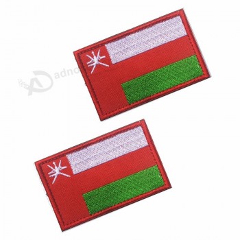 oman vlag patch tactische militaire leger badge Aziatische land oman natie vlag patch badge voor rugzak jas vest hoed cap