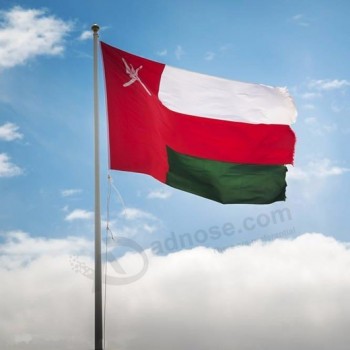 bandera nacional personalizada de banderas de países de omán
