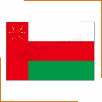 bandeiras nacionais de Omã com alta qualidade