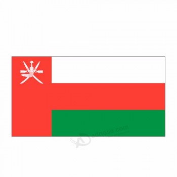 bandeira de oman | bandeira maravilhosa | 3x5ft | 100% poliéster | Todas as bandeiras nacionais do mundo