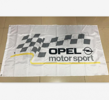 opel Car exhibition flag bandeiras opel de publicidade ao ar livre