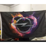 aangepaste logo opel reclamebanner voor opknoping