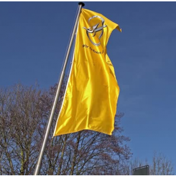 wind vliegen op maat gemaakte opel logo paal borden