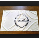 High Quality Opel advertising flag banners with grommet