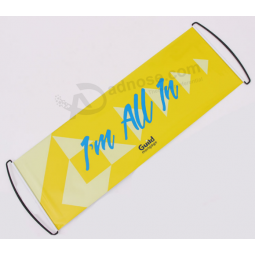 Banner fan roll-up portatili con logo personalizzato di alta qualità