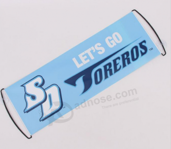 Bannière de drapeau de fan rétractable portable Fabricant personnalisé