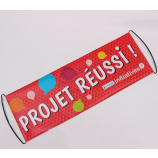handheld intrekbare bannerventilator juichende banner op maat