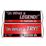 china leverancier aangepaste afdrukken hand scrollen banner