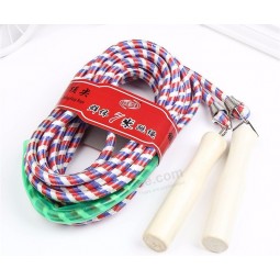 Fabricants de cordes à sauter doubles cordes hollandaises personnalisées à vendre pour sauter à la corde en éducation physique