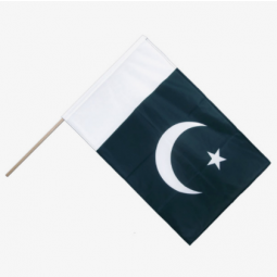 pakistan national hand flag pakistan country stick flag