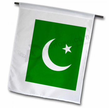 bandera nacional del jardín del país de Pakistán bandera de la casa de Pakistán