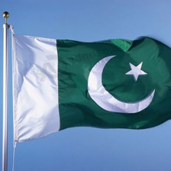 Material de poliéster país nacional libanés bandera de Pakistán