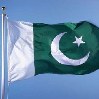 Polyester Matériau Liban National Pays Pakistan Drapeau