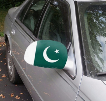 fabriek groothandel auto spiegel cover pakistan vlag