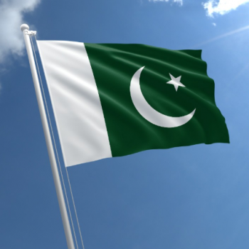 fábrica de bandeira do país nacional do paquistão atacado bandeira do paquistão