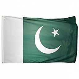 Digitaldruck Pakistan Nationalflagge für Sportveranstaltungen