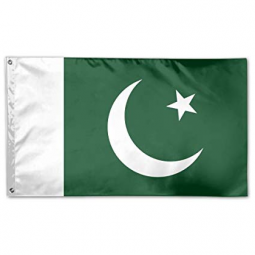 Pakistan national flag polyester fabric country flag
