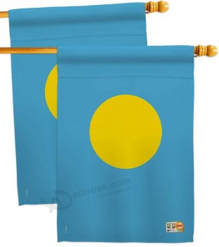 Palau Drapeaux du Monde Nationalité Impressions Décoratif Vertical 28 « x 40 » 2 pcs Maison Pack