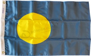 palau - bandeira do mundo de nylon de 2 pés x 3 pés