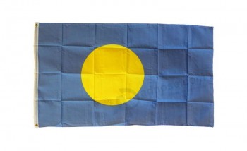 Palau - Drapeau mondial en polyester de 3 pi x 5 pi