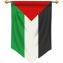 hängende Polyester Palästina Palästina Wimpel Banner Flagge
