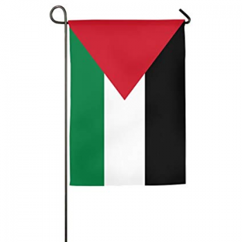 Polyester Décoratif Palestine Jardin National Drapeau