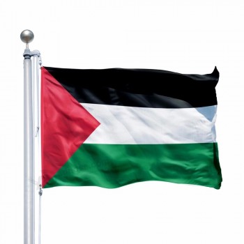 3x5ft Polyester-Weltlandpalästina-Staatsflagge