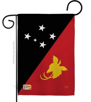 Breeze Decor G158260-P3 Papouasie-Nouvelle-Guinée drapeaux du monde nationalité impressions décoratif vertical 13 « x 18,5 » drapeau de jardin imprimé aux États-Unis