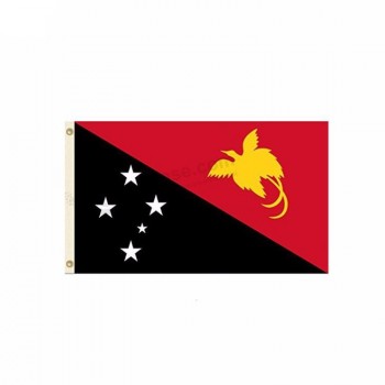 aangepaste papoea-vlag van Nieuw-guinea